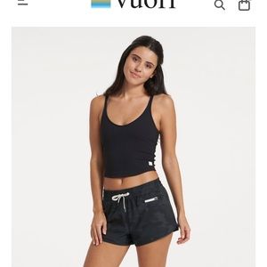 Vouri Rib Crop Tank